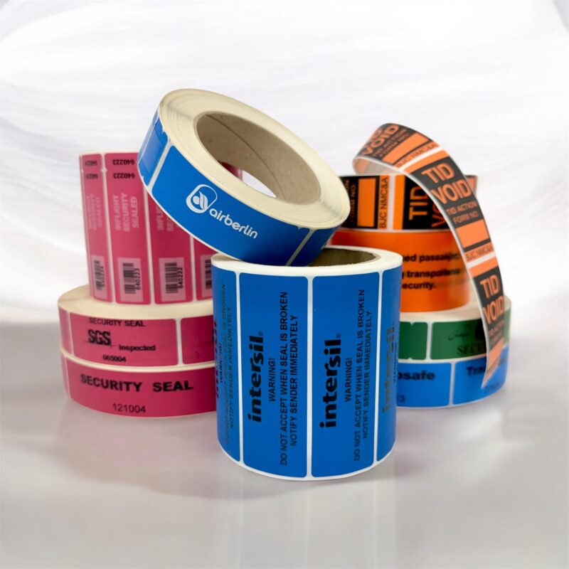 Tamper Evident Security Label (TE Label)
