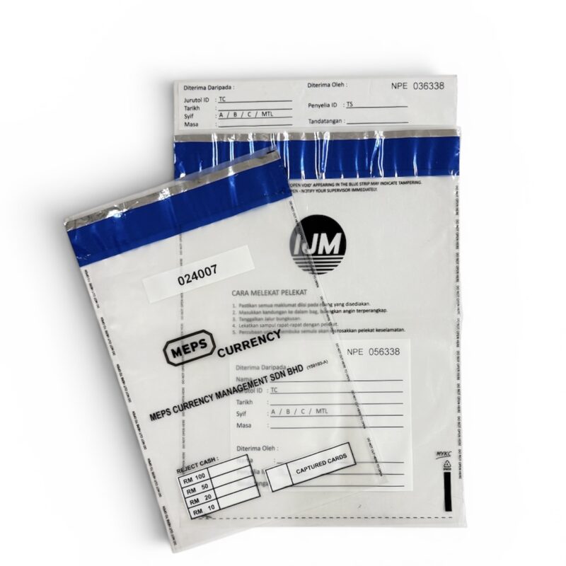 Tamper Evident Security Bags